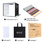 Cadre photo cube boîte à lumière pour studio photo professionnel shot box