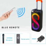 Haut-parleur professionnel Bluetooth - GZ8002 - RGB en vente au Cameroun