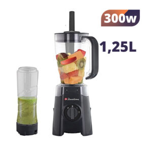 Mixeur Blender BINATONE 2 en 1 - BLS360- Noir 3 Mois