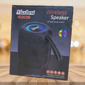 Mini Haut-parleur MAXBEST Bluetooth - MB-TM22 - RGB 360 - 10W