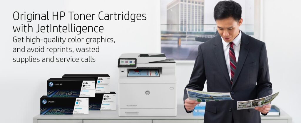 Imprimante multifonction HP Couleur LaserJet Pro M479fdw (W1A80A)