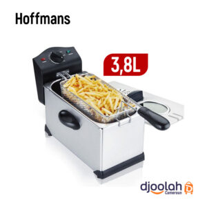 Friteuse électrique a huile Hoffmans - HM-88 - 3,8L - 2 Mois de Garantie