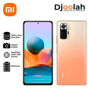 Xiaomi Redmi Note 10 Pro - 6.67" - 128 Go/6Go RAM - 2 SIM - 108MP/16MP - 06 mois de garantie