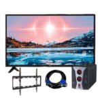 Téléviseur smart 32" Kit complet , Accessoires Et Régulateur De Tension Roch – 1000w – Noir – Garantie 06 Mois