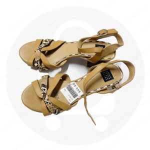 Sandales à imprimé serpen élégante et confortable pour un usage quotidien chaussure femme
