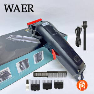 Tondeuse électrique à cheveux rechargeable WAER professionnelle - WA1975