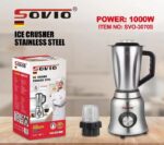 SOVIO SVO-3070S 1000W – Mixeur INOX 2bols non cassables – Capacité 1.5l- 3Mois Garantie