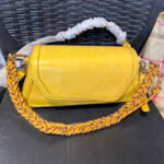 Sac à main élégant d qualité pour femme couleur Jaune