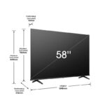 TV Smart Hisense 58 pouces - 58A6K- Ultra HD - 4K - HDR - 3 mois de garantie