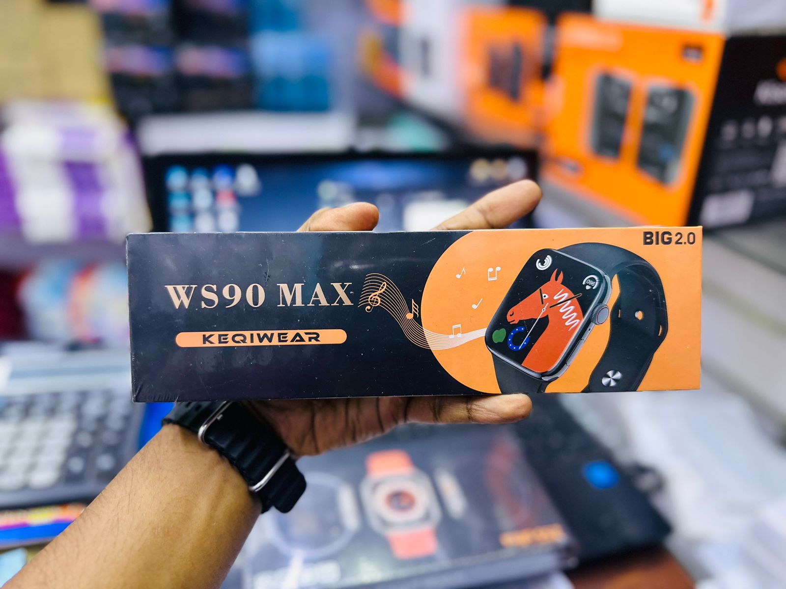 Montre connectée WS90 Max KEQIWEAR - Smartwatch