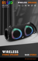 Haut parleur bluetooth Bass Boost - Hifi - XTRMM4LED - Noir