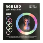 Ring light LED - 14 Pouces - Support Trépied - Noir