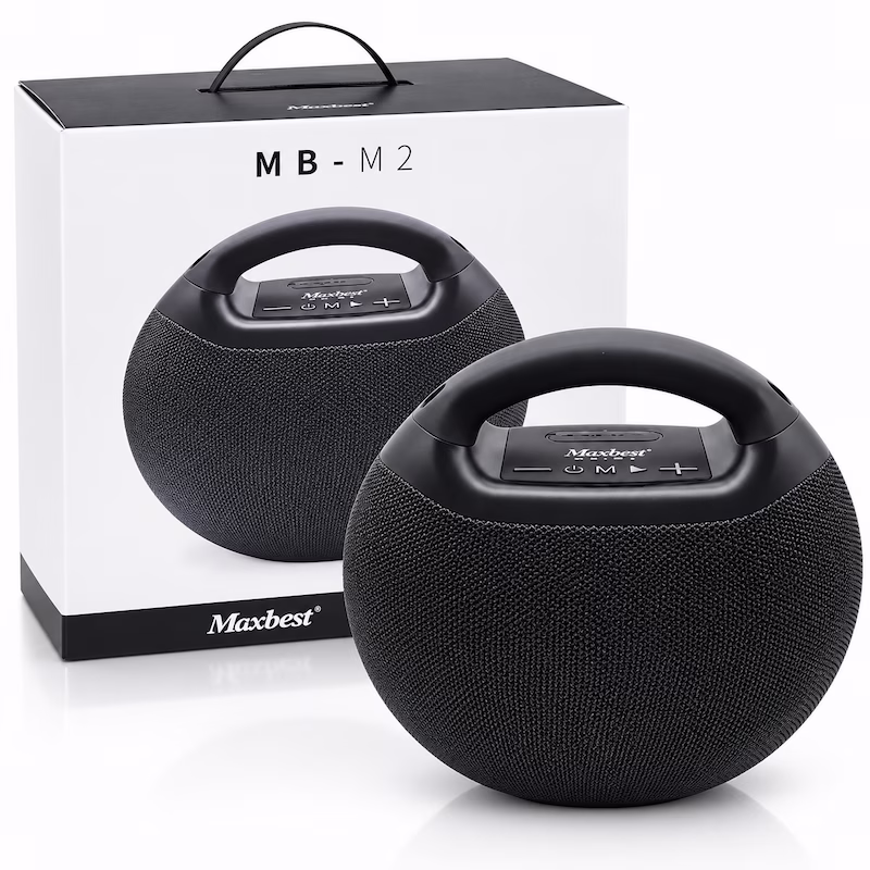 Enceinte Bluetooth Maxbest - M2 - Noir