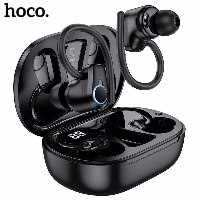 Écouteurs sans fil HOCO EQ8 Bluetooth 5.3 avec crochets d'oreille et boîtier 500 mAh au Cameroun